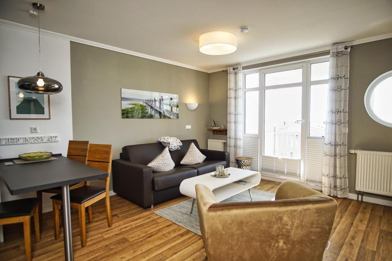 Mit Meerblick Und Balkon, Gratis Nutzung Vom Ahoi Erlebnisbad Und Sauna In Sellin - Meeresblick Fewo 25 Goehren  Esterno foto