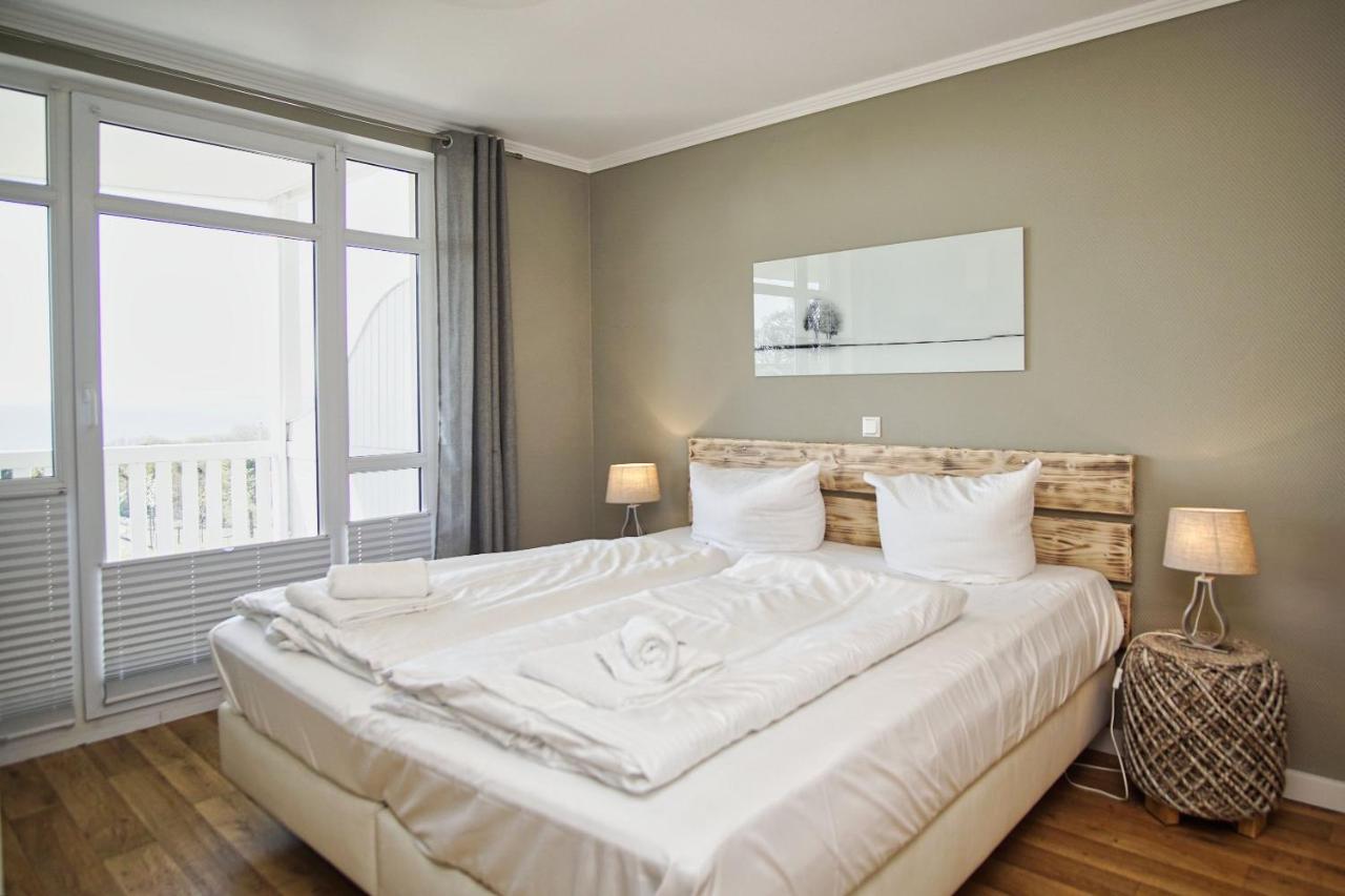Mit Meerblick Und Balkon, Gratis Nutzung Vom Ahoi Erlebnisbad Und Sauna In Sellin - Meeresblick Fewo 25 Goehren  Esterno foto